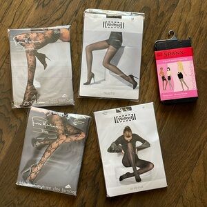 Lot of Tights: Woldford, Pierre Mantoux, Spanx Sz. M
